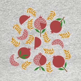 Pomegranate print T-Shirt